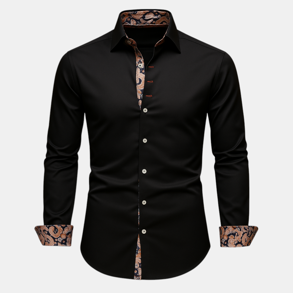 Timeless long sleeve classic shirt for men, suitable for both formal and casual occasions