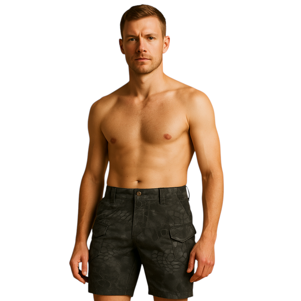 Heren cargo broek met sneldrogend materiaal en meerdere zakken, perfect voor outdoor activiteiten zoals wandelen, kamperen en vissen.