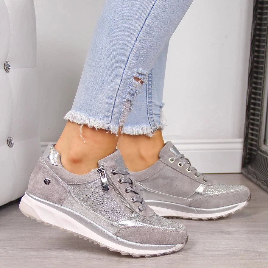 Velisse Orthopedische Sneakers Met Ritssluiting