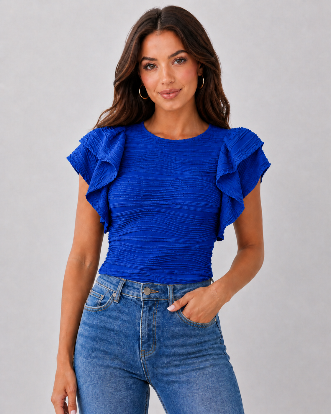 Noor Ruffle Blouse