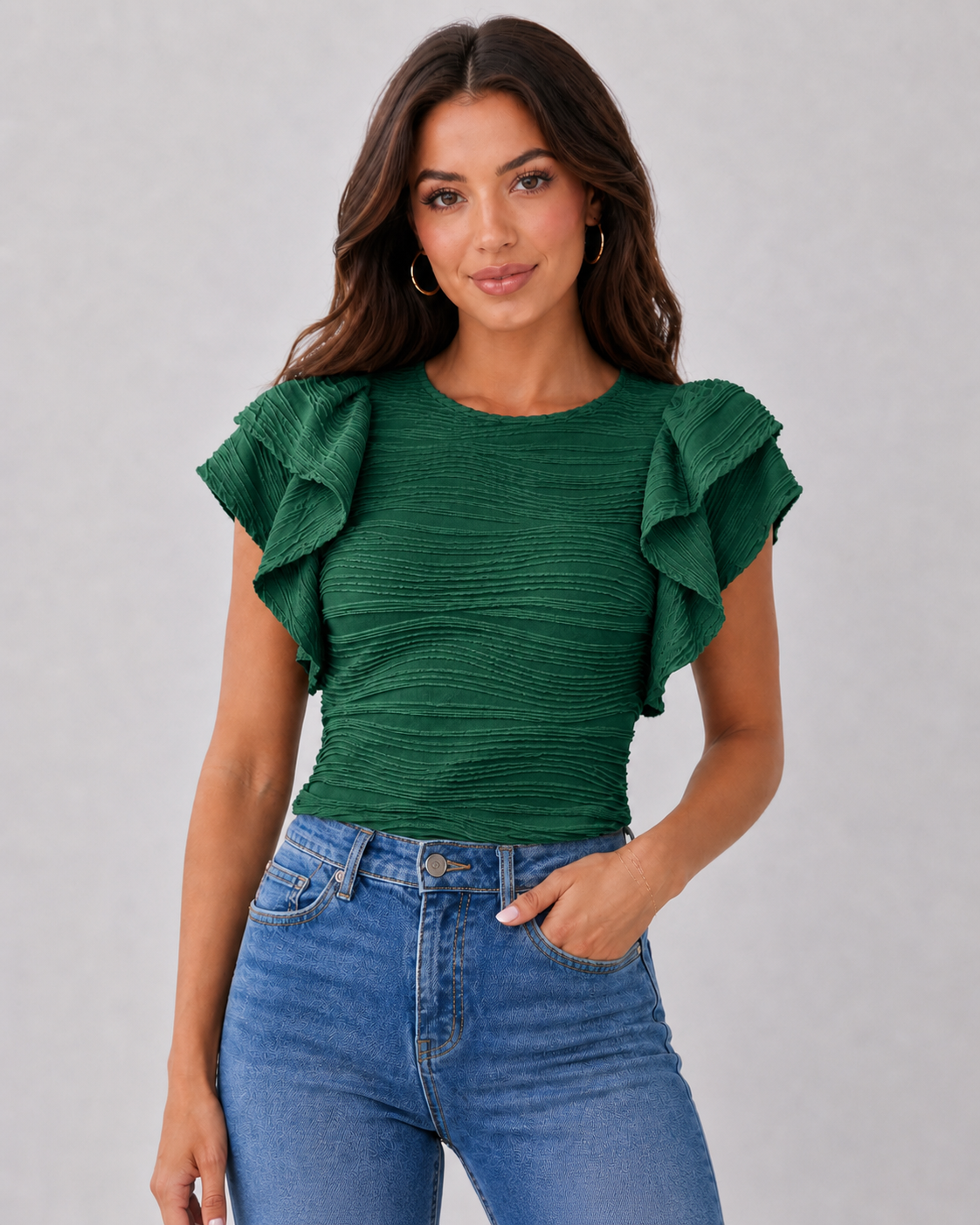 Noor Ruffle Blouse