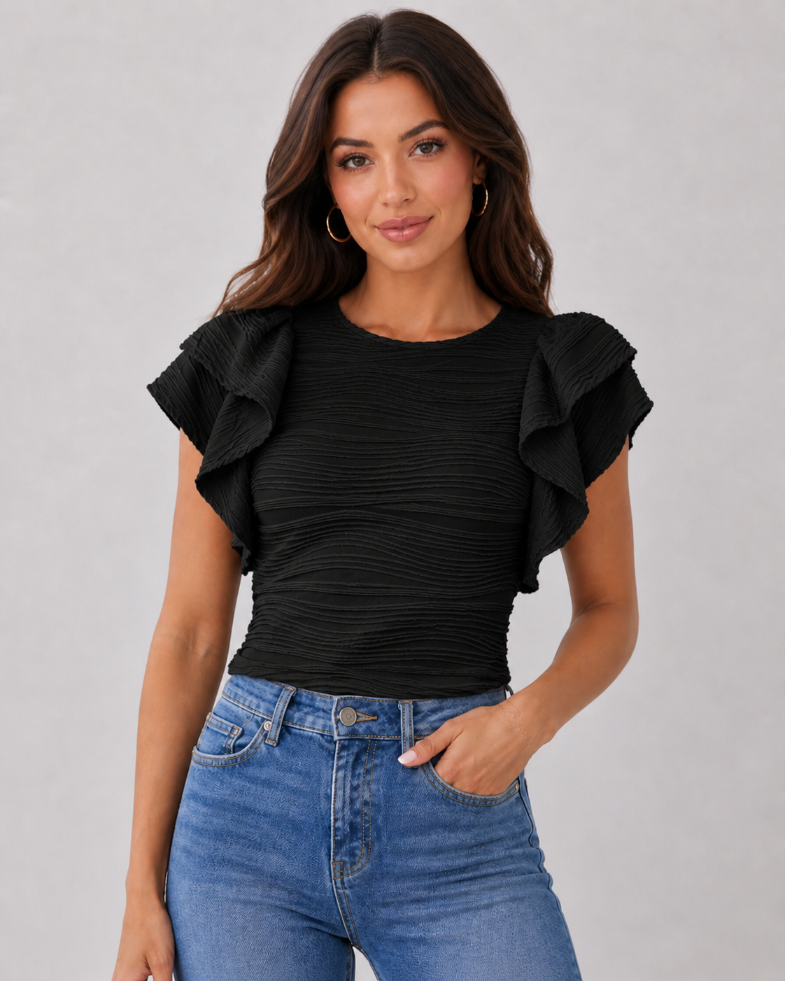 Noor Ruffle Blouse