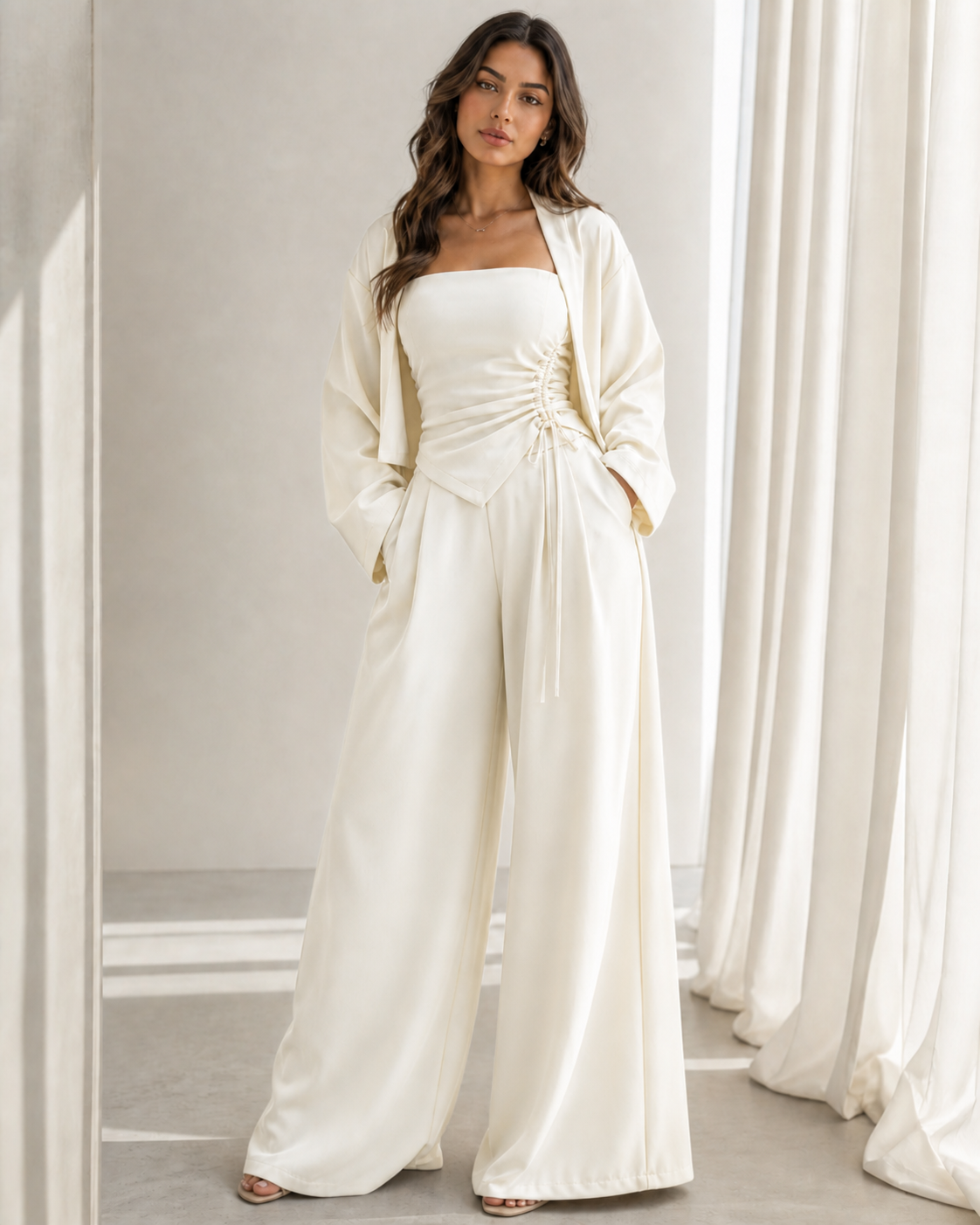 Noor Elegante Tweedelige Set