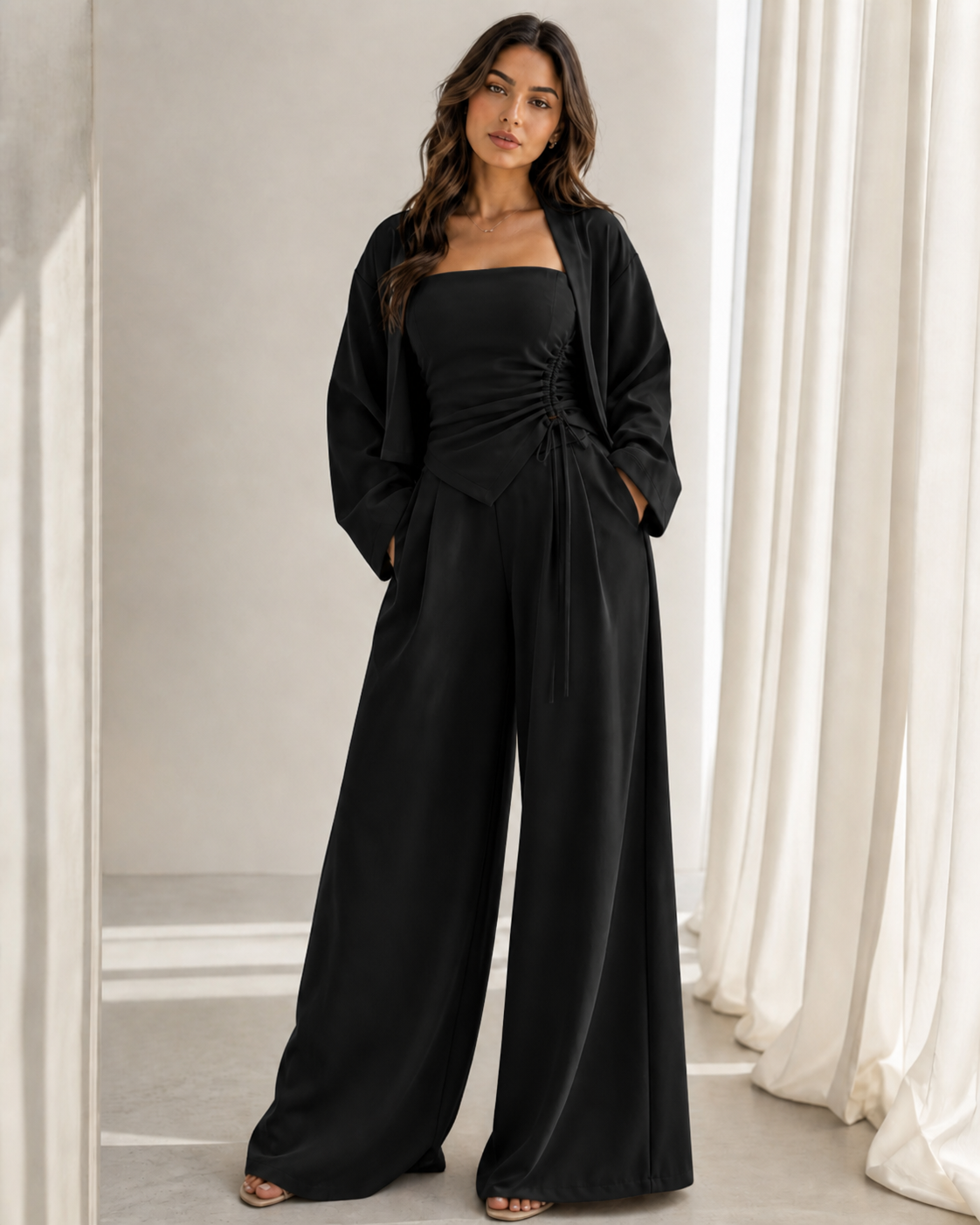 Noor Elegante Tweedelige Set