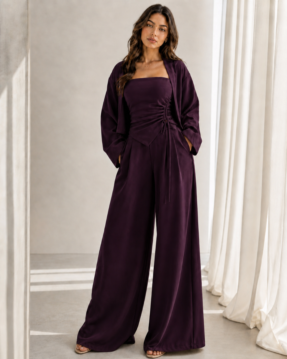 Noor Elegante Tweedelige Set