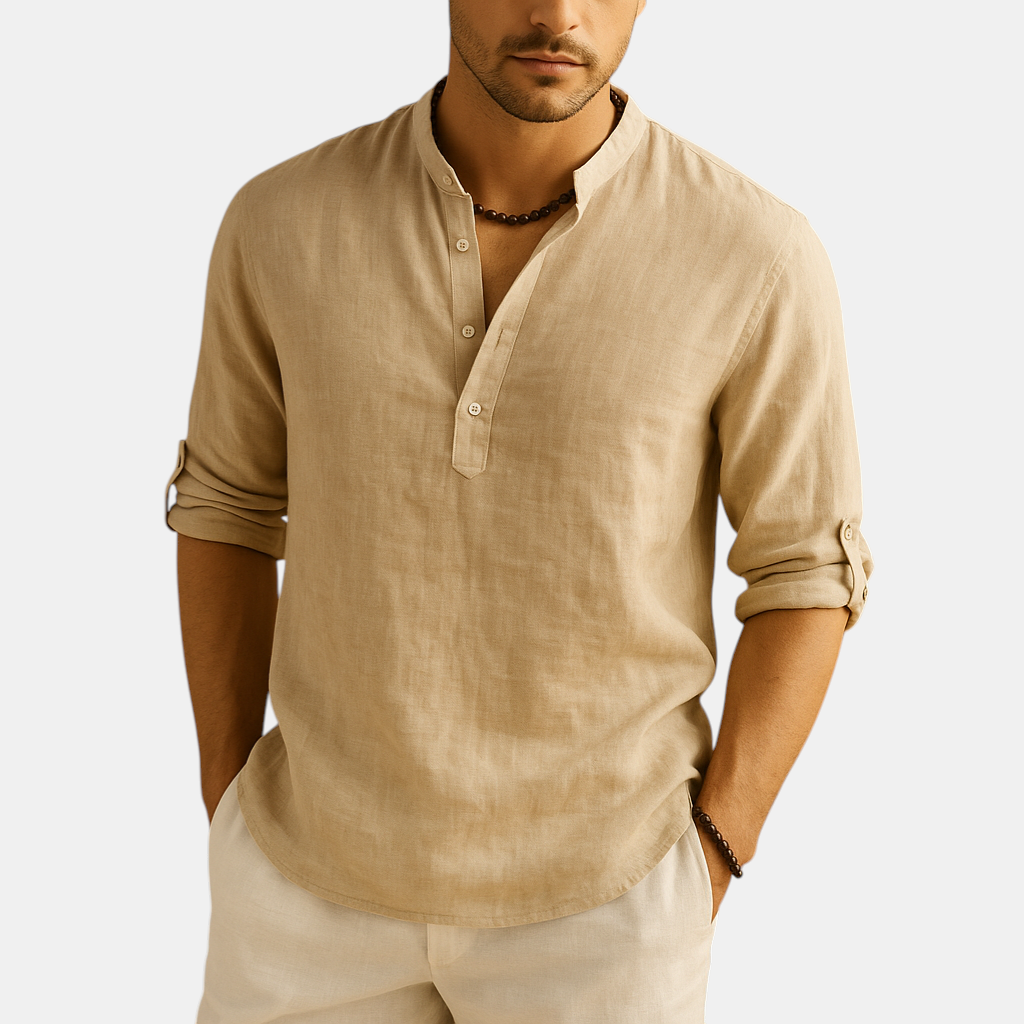 Luxury white dress shirt for men with breathable fit and soft finish, suitable for formal and casual occasions.