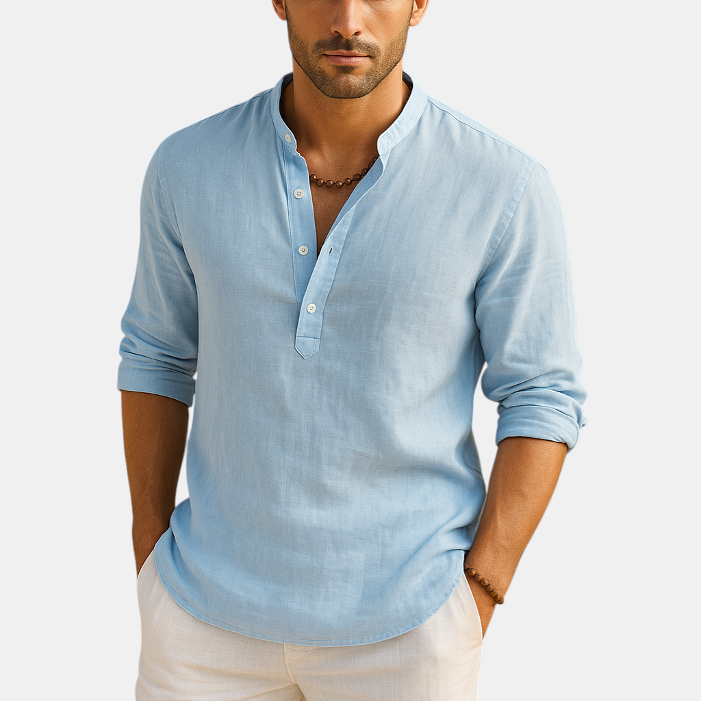 Luxury white dress shirt for men with breathable fit and soft finish, suitable for formal and casual occasions.