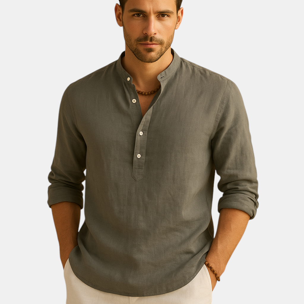 Luxury white dress shirt for men with breathable fit and soft finish, suitable for formal and casual occasions.