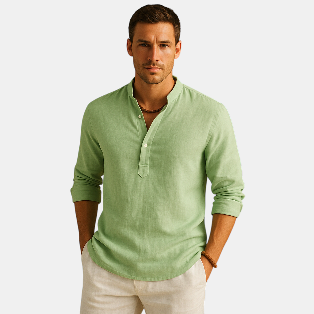 Luxury white dress shirt for men with breathable fit and soft finish, suitable for formal and casual occasions.