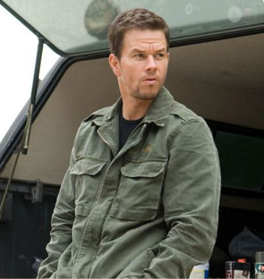 Jack Jas met Militaire Look