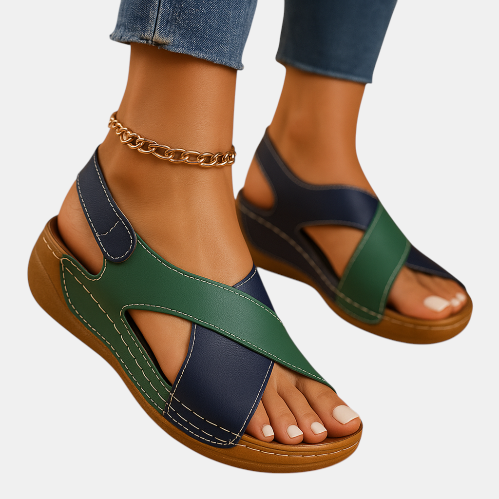 Lichtgewicht wandelsandalen voor dames met ademende materialen en zachte voering, ideaal voor zomerse dagen en lange wandelingen.