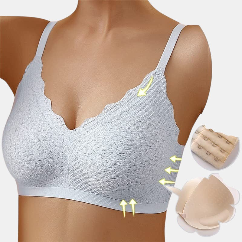 Comfortabele Push-Up Beha met Kantafwerking