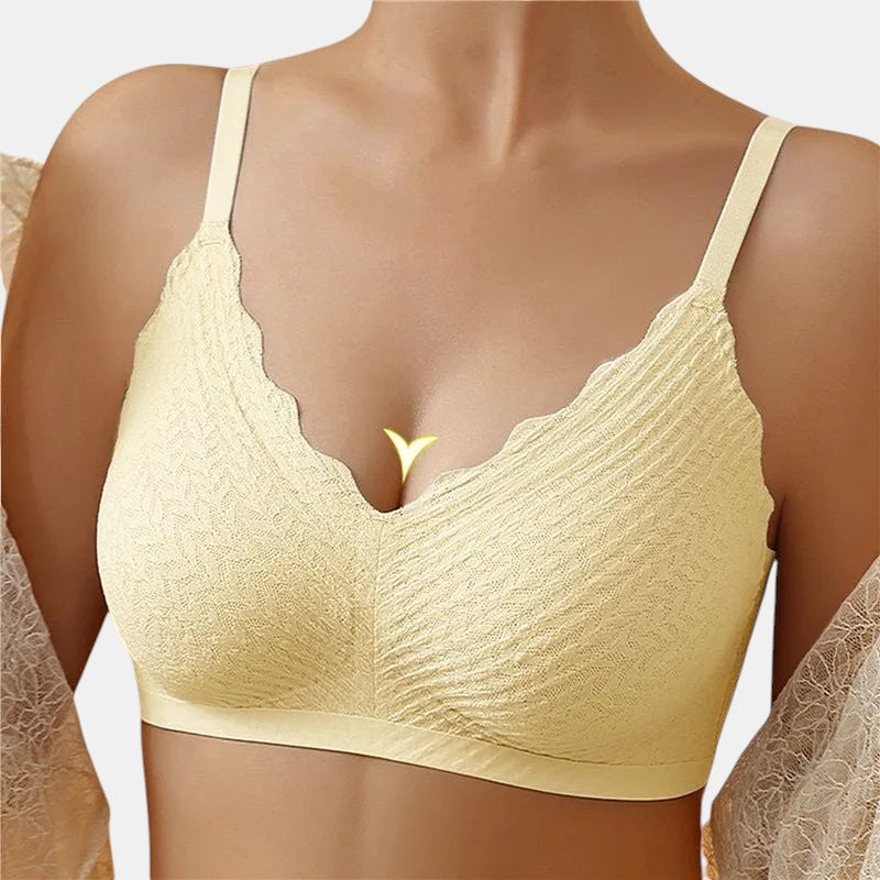 Comfortabele Push-Up Beha met Kantafwerking