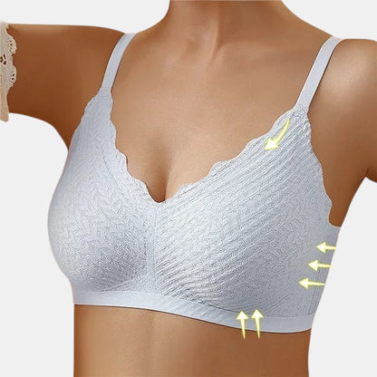 Comfortabele Push-Up Beha met Kantafwerking