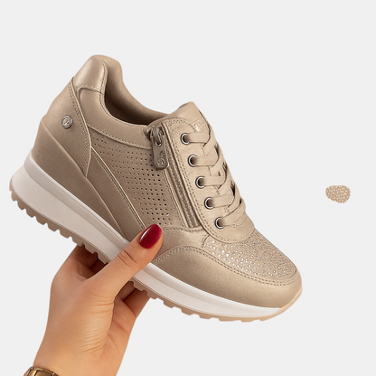 Casual damesschoenen met brede pasvorm en zachte ondersteuning, perfect voor dagelijks gebruik, werk en ontspannen uitstapjes.