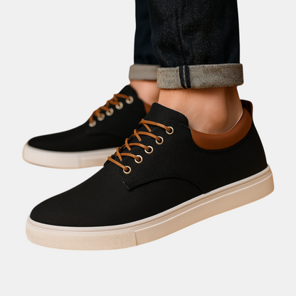 Instapschoenen voor heren met ondersteunende zool en comfortabele pasvorm, in bruine kleur – ideaal voor dagelijks gebruik en casual outfits.