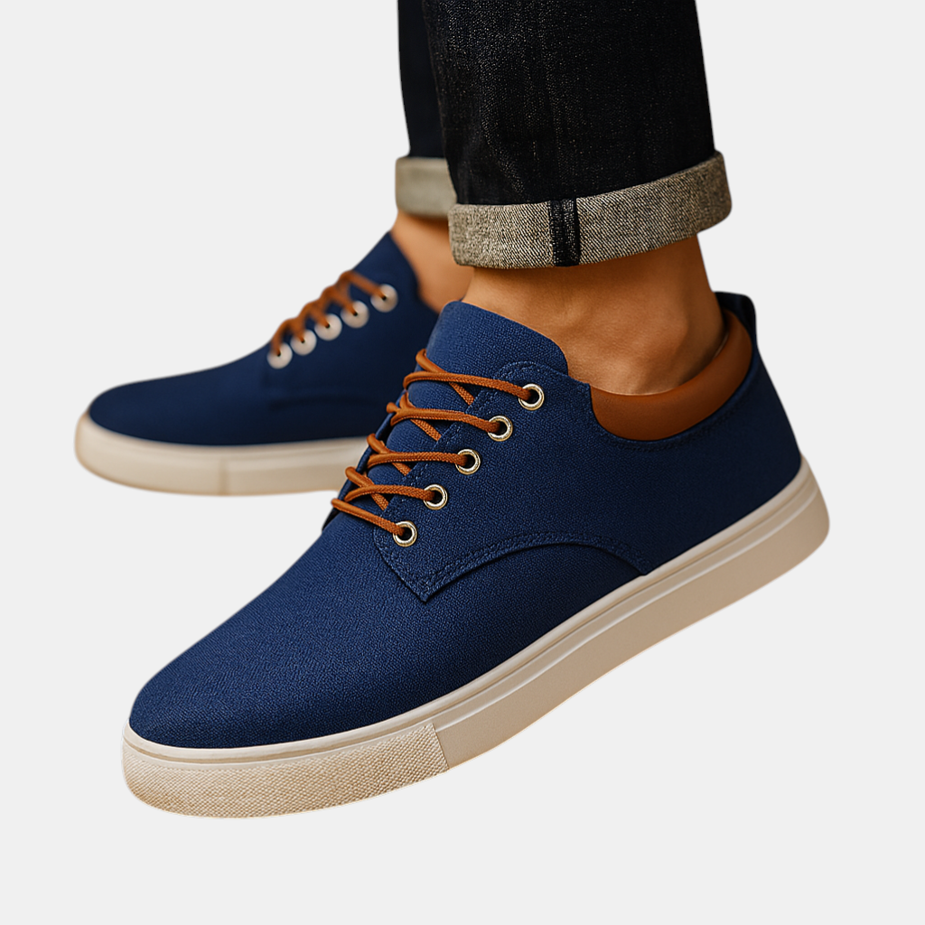 Instapschoenen voor heren met ondersteunende zool en comfortabele pasvorm, in bruine kleur – ideaal voor dagelijks gebruik en casual outfits.