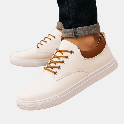 Instapschoenen voor heren met ondersteunende zool en comfortabele pasvorm, in bruine kleur – ideaal voor dagelijks gebruik en casual outfits.