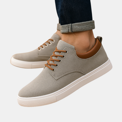 Instapschoenen voor heren met ondersteunende zool en comfortabele pasvorm, in bruine kleur – ideaal voor dagelijks gebruik en casual outfits.