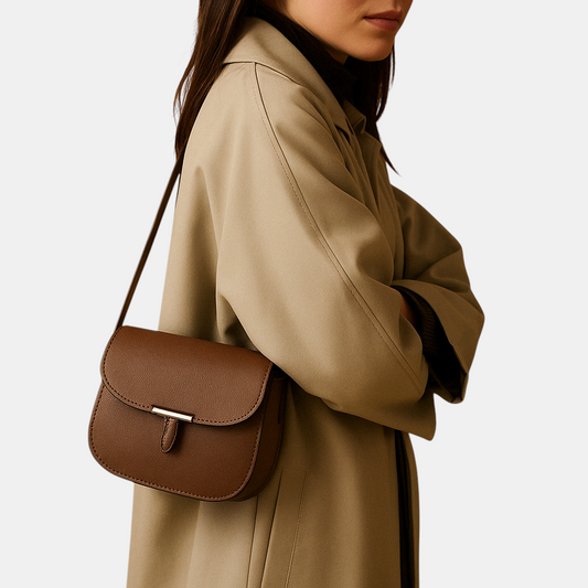 Crossbodytas voor dames met tijdloos design, compact formaat en verfijnd interieur, ideaal voor werk, vrije tijd of een avondje uit.
