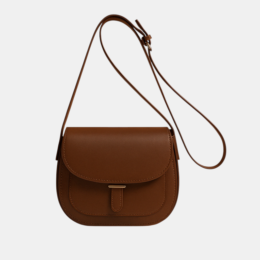 Elegant compact crossbody purse for women with classic design and sophisticated details, ideal for daily use or a special occ