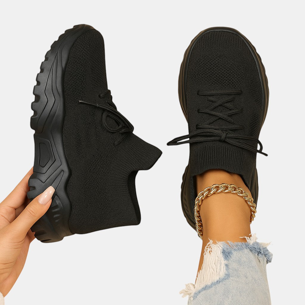 Stijlvolle instapschoenen voor dames met extra ondersteuning en slipvaste zool, ideaal voor dagelijks gebruik, werk en wandelcomfort.