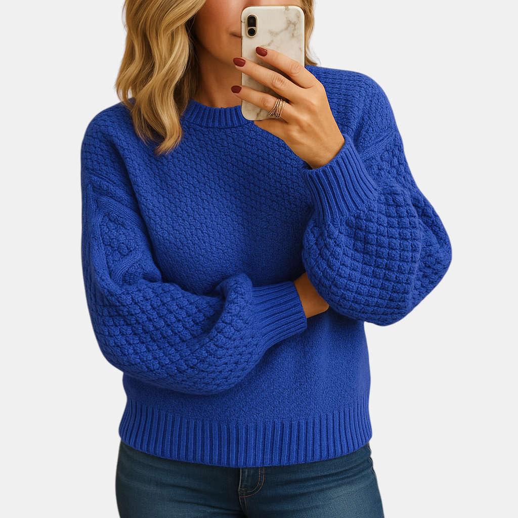Damestrui met comfortabele en elegante pasvorm, ideaal voor herfst en winter. Tijdloos ontwerp in diverse warme kleuren.