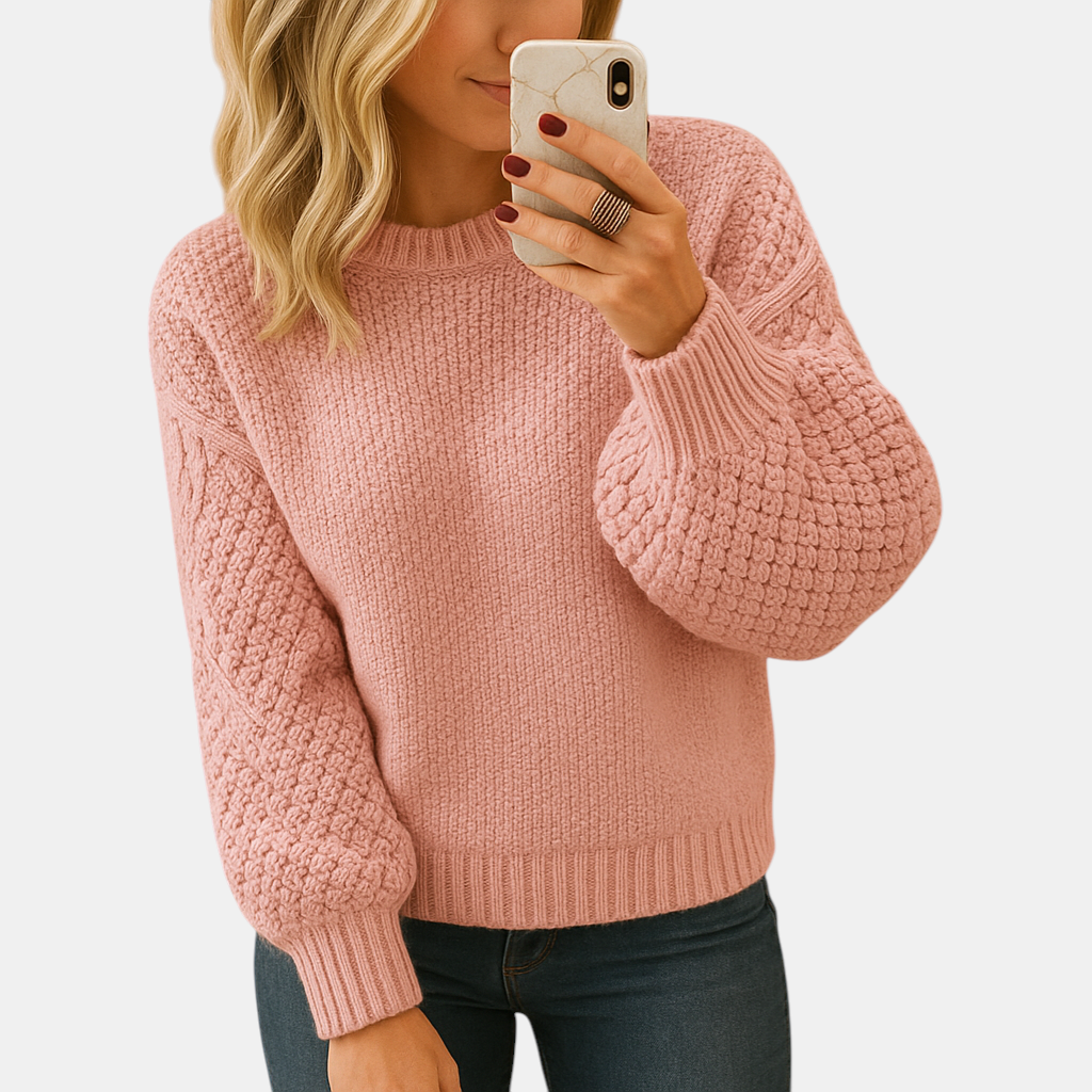Damestrui met comfortabele en elegante pasvorm, ideaal voor herfst en winter. Tijdloos ontwerp in diverse warme kleuren.