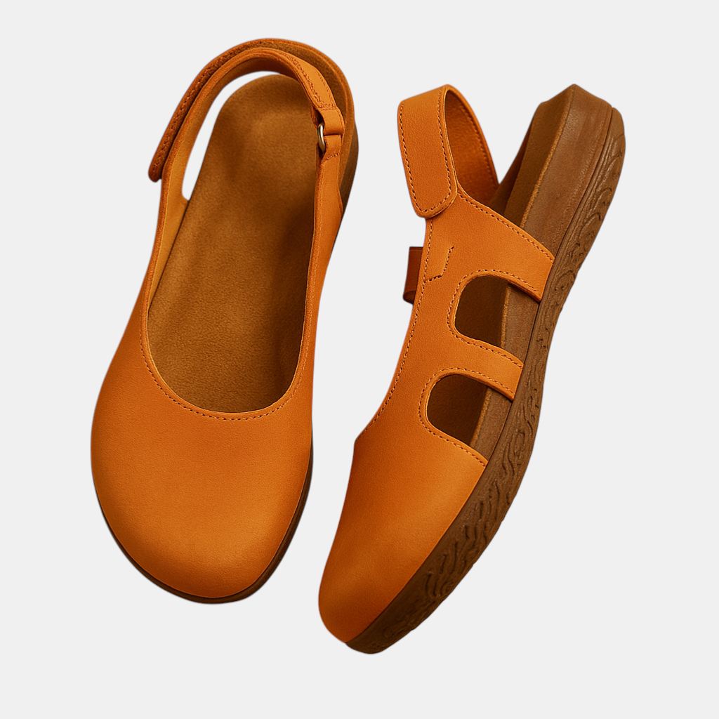 Gesloten sandalen met zacht ondersteuning, perfect voor dagelijkse dragen met langdurig comfort