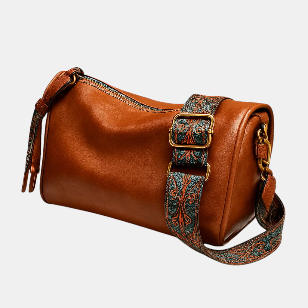 Crossbodytas voor dames met gestructureerde vorm, tijdloos ontwerp en praktisch interieur, geschikt voor werk, dagelijks gebruik of formele gelegenheden.