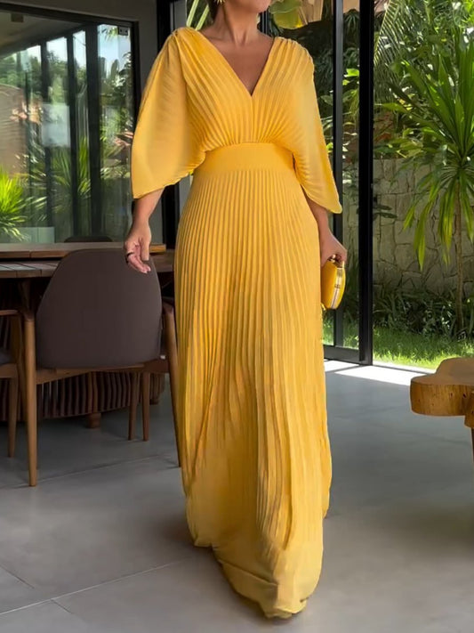 Solea Elegante Fladderende Jurk