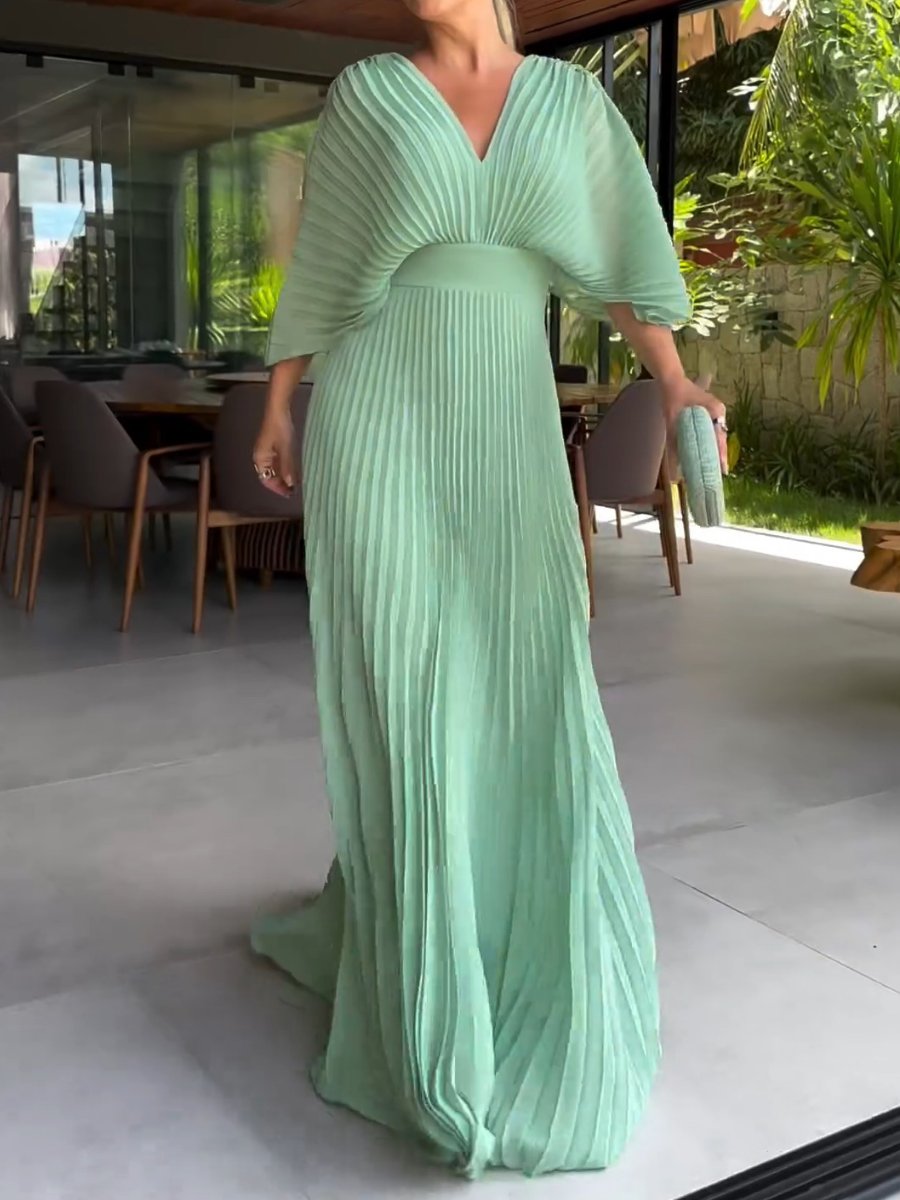 Solea Elegante Fladderende Jurk