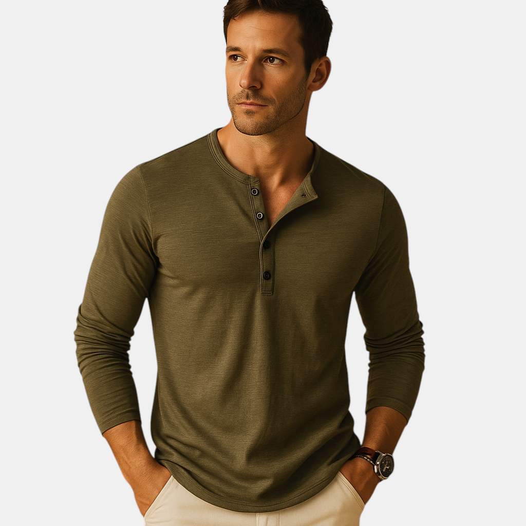 Elegante herenoverhemden met lange mouwen in zwart, groen, khaki, rood of wit, perfect voor dagelijks gebruik in elk seizoen.