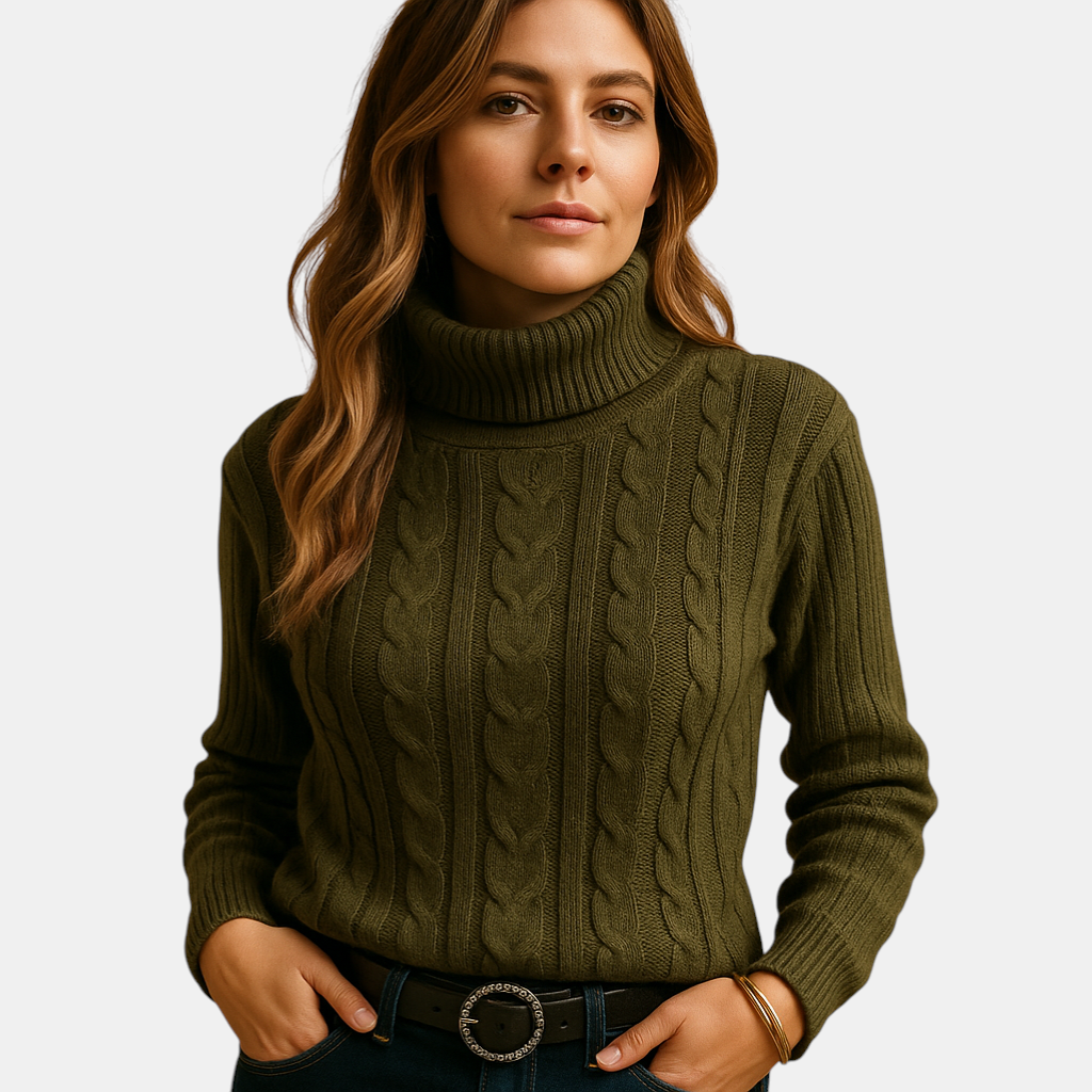 Lichtgewicht coltrui voor dames met minimalistisch ontwerp en elegante pasvorm, perfect voor dagelijks gebruik in elk seizoen.