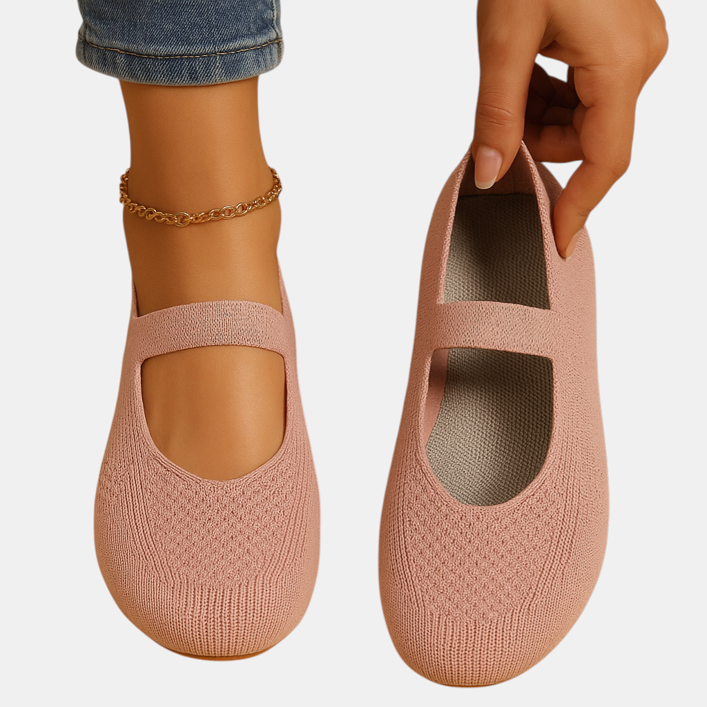 Elegante slip-on schoenen met ademend ontwerp voor dagelijks gebruik en warme dagen.