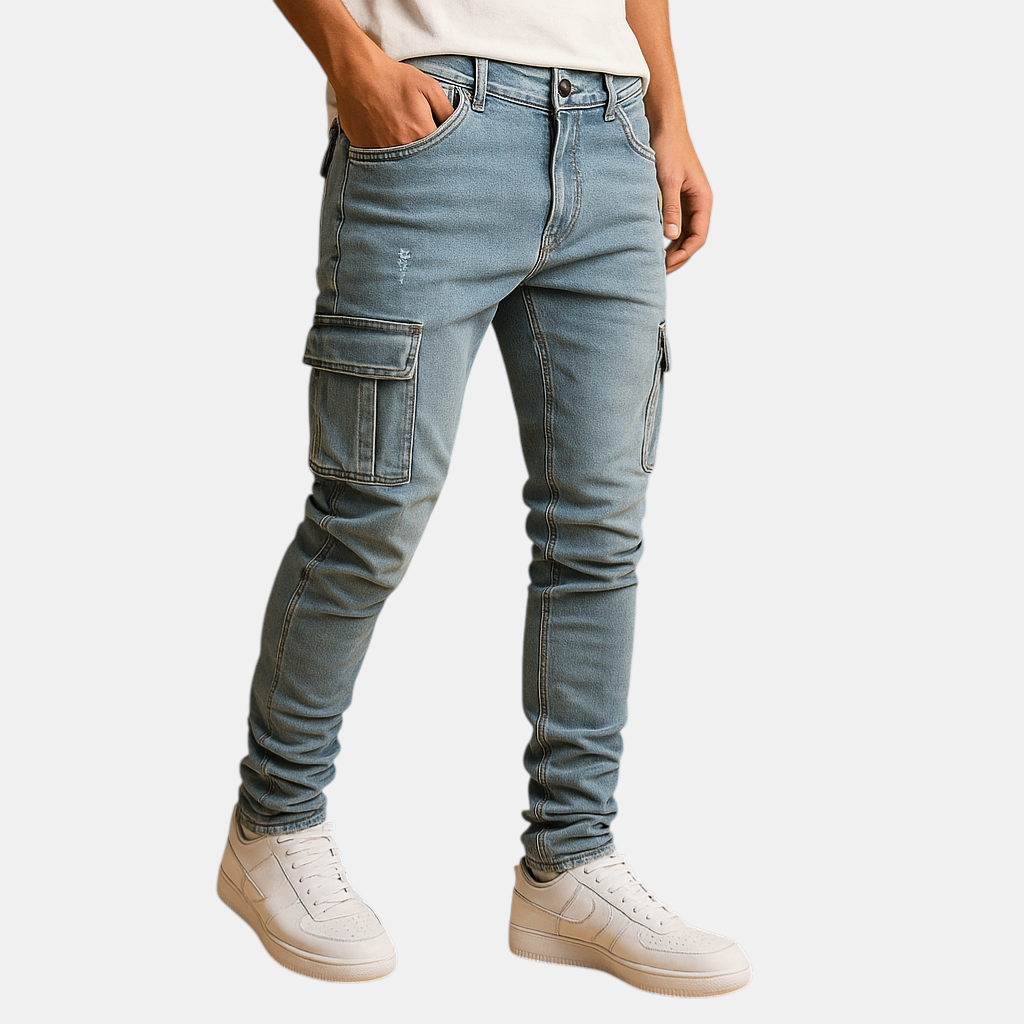Losvallende katoenen-linnen herenbroek in neutrale kleuren, ideaal voor zomerse dagen en dagelijks gebruik met ademend draagcomfort.