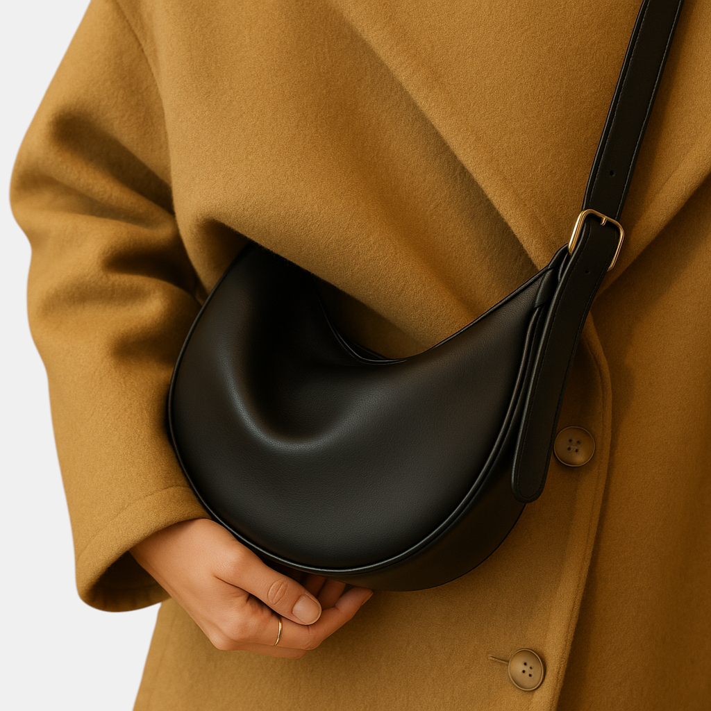 Dames crossbodytas van lichtgewicht PU-leer met tijdloos design en ruim interieur, geschikt voor dagelijks gebruik of avondjes uit.
