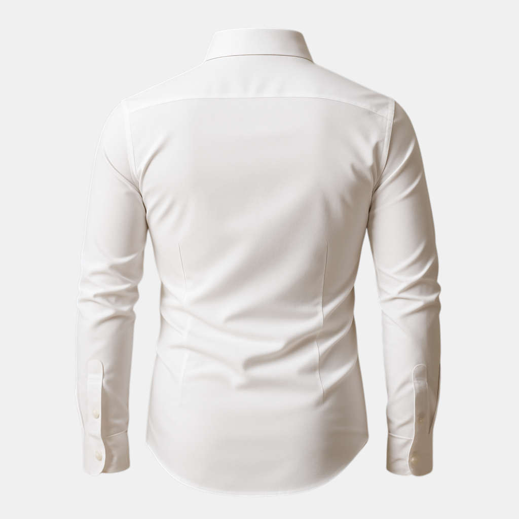 Luxurious long sleeve classic shirt for men, ideal for formal and casual occasions