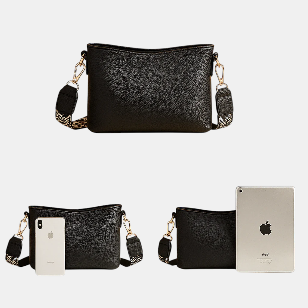 Sling bag voor dames met modern ontwerp, verstelbare riem en ruim hoofdvak, perfect voor werk, school of dagelijks gebruik.