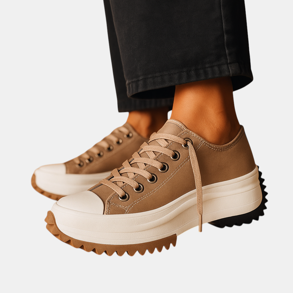 Stijlvolle platform sneakers voor dames met chunky zool, ideaal voor casual outfits, dagelijks gebruik en een modieuze uitstraling.