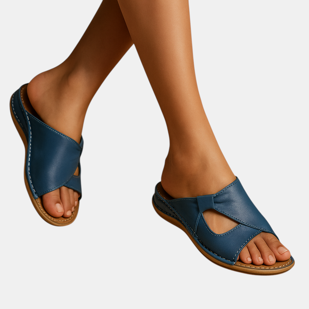 Stijlvolle Elegant Dame Sandalen met open structuur en ondersteunende zool voor elegant kleden.
