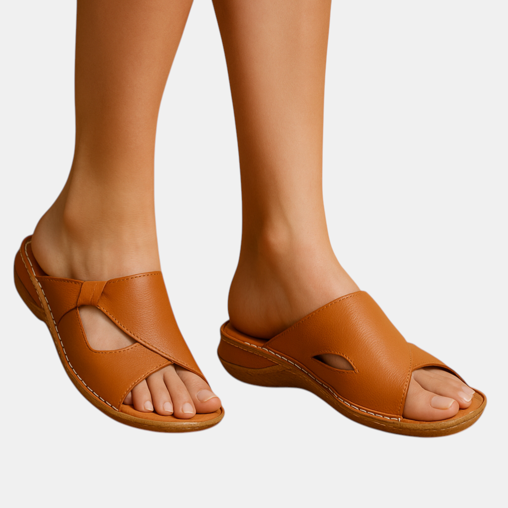 Sophistikeerde Elegant Dame Sandalen voor dames met ondersteunende zool en ademende ontwerp.