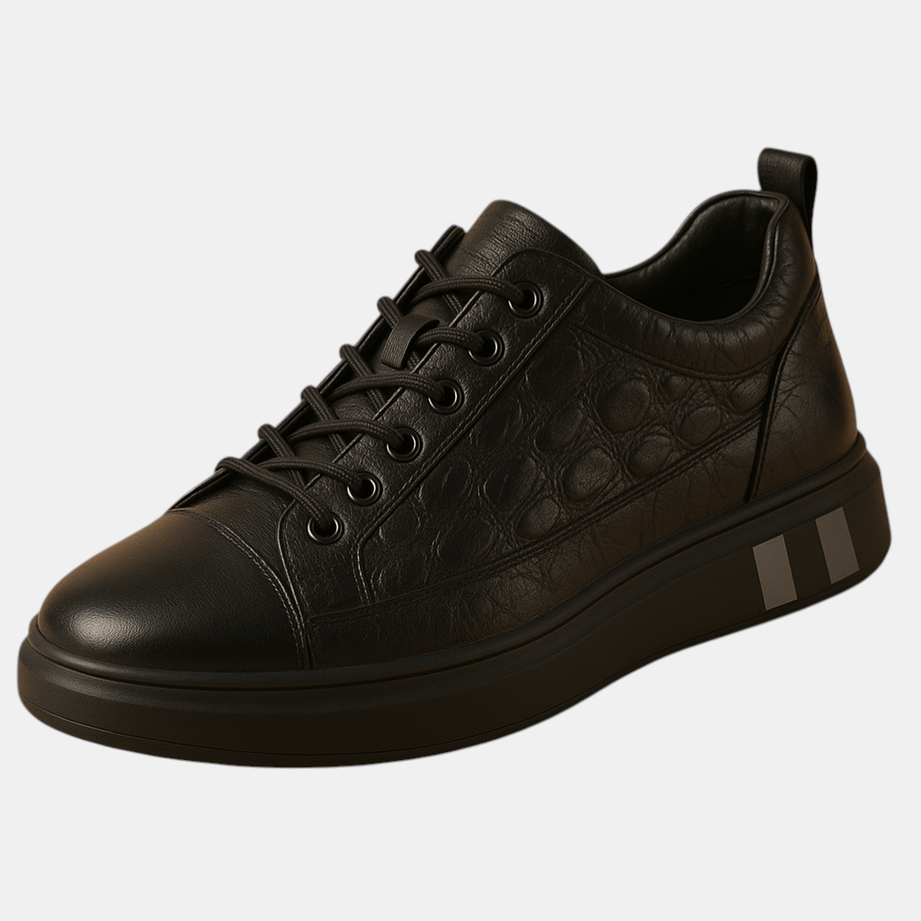 Herensneakers met moderne afwerking, comfortabele pasvorm en subtiele details, perfect voor casual en formele outfits.
