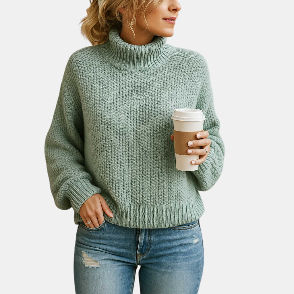 Tijdloze gebreide trui voor dames in zachte duurzame stof, perfect voor casual en formele looks, geschikt voor elk seizoen.