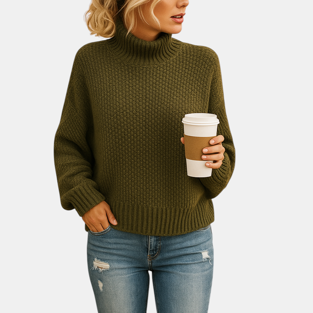 Tijdloze gebreide trui voor dames in zachte duurzame stof, perfect voor casual en formele looks, geschikt voor elk seizoen.