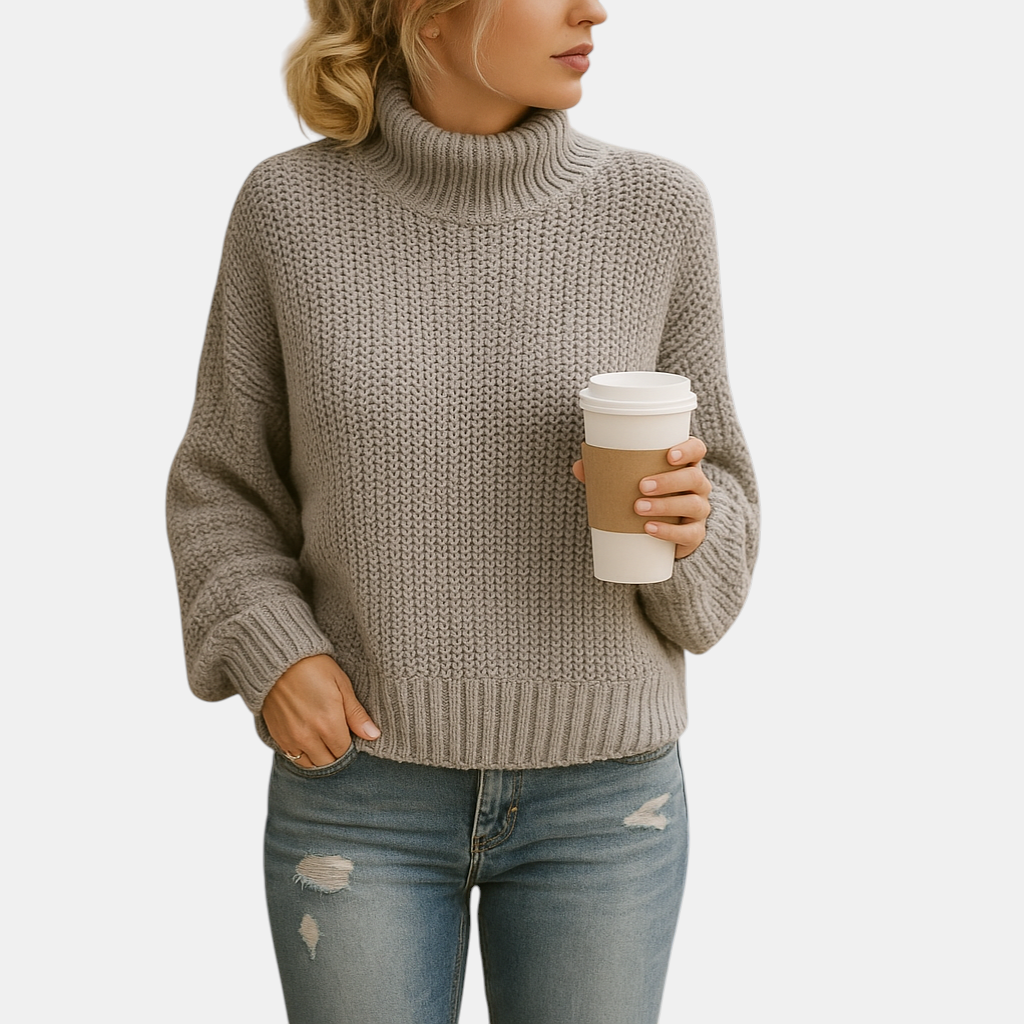Tijdloze gebreide trui voor dames in zachte duurzame stof, perfect voor casual en formele looks, geschikt voor elk seizoen.