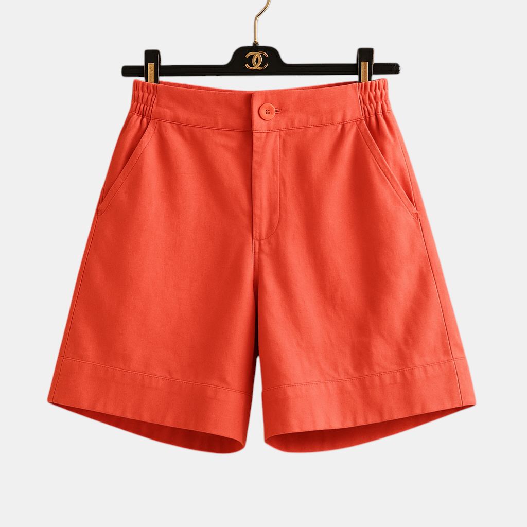 Tijdloze dames korte broek met luchtig en ademend materiaal, ideaal voor zomerse dagen, vakanties en casual outfits