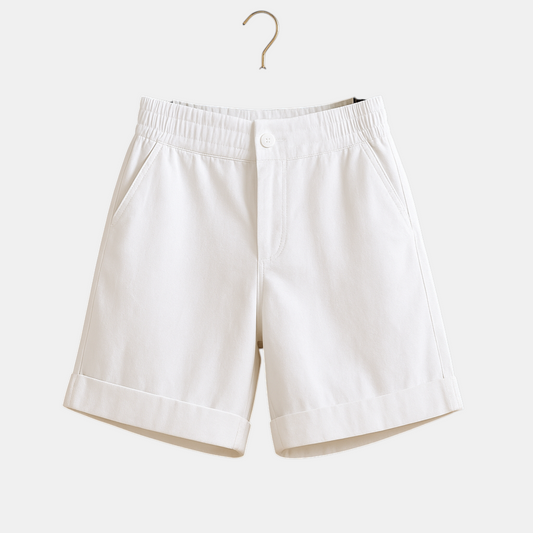 Tijdloze dames korte broek met luchtig en ademend materiaal, ideaal voor zomerse dagen, vakanties en casual outfits